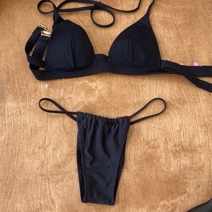 VS bikini top and no brand Brazilian bottoms